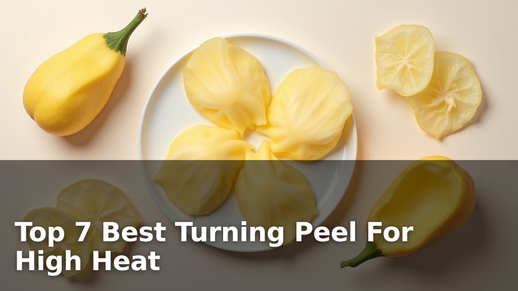 Top 7 Best Turning Peel For High Heat