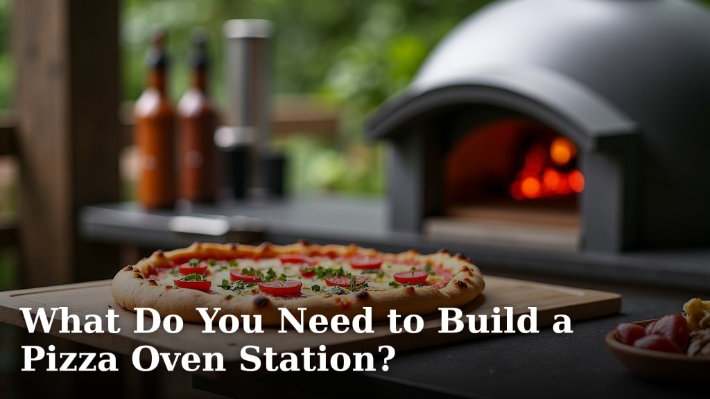 What Do You Need to Build a Pizza Oven Station?