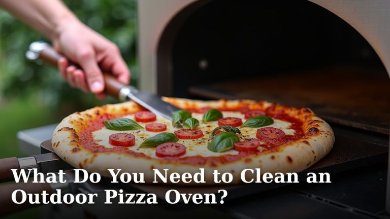 What Do You Need to Clean an Outdoor Pizza Oven?