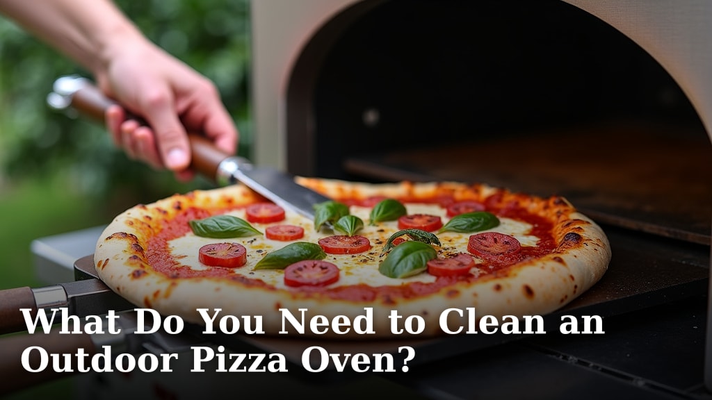 What Do You Need to Clean an Outdoor Pizza Oven?