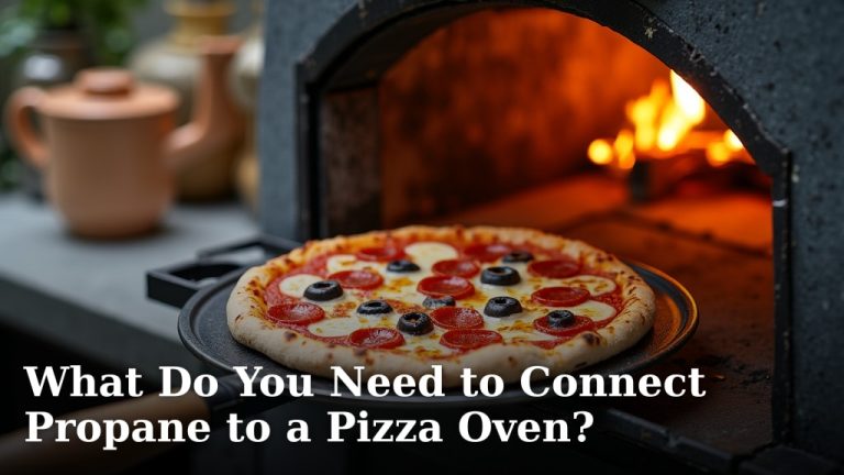 What Do You Need to Connect Propane to a Pizza Oven?