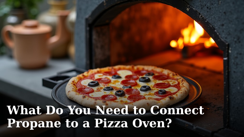What Do You Need to Connect Propane to a Pizza Oven?