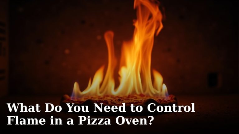 What Do You Need to Control Flame in a Pizza Oven?