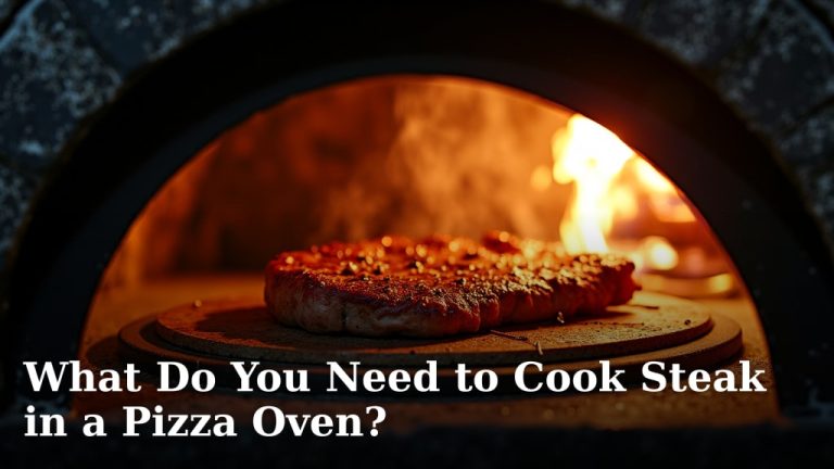 What Do You Need to Cook Steak in a Pizza Oven?
