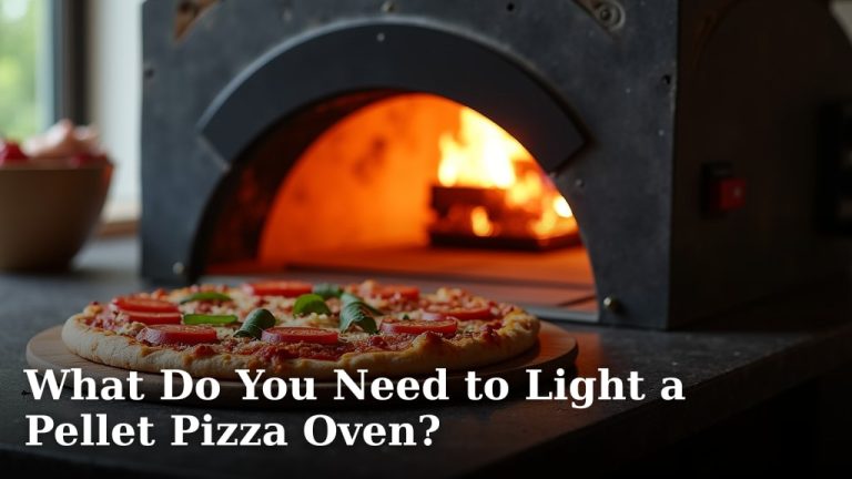 What Do You Need to Light a Pellet Pizza Oven?