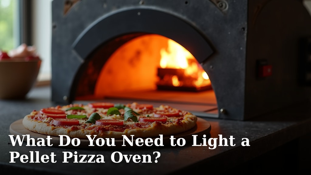 What Do You Need to Light a Pellet Pizza Oven?