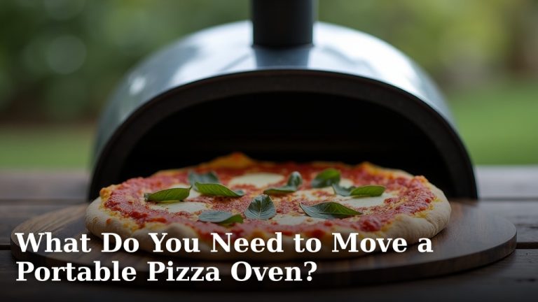 What Do You Need to Move a Portable Pizza Oven?