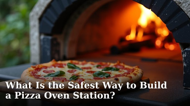 What Is the Safest Way to Build a Pizza Oven Station?