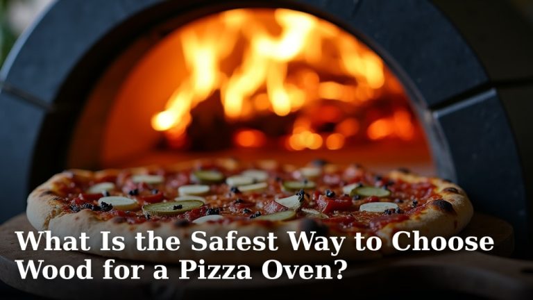 What Is the Safest Way to Choose Wood for a Pizza Oven?