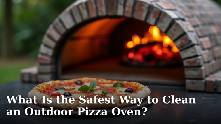 What Is the Safest Way to Clean an Outdoor Pizza Oven?