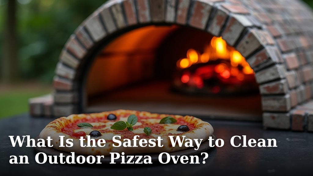 What Is the Safest Way to Clean an Outdoor Pizza Oven?