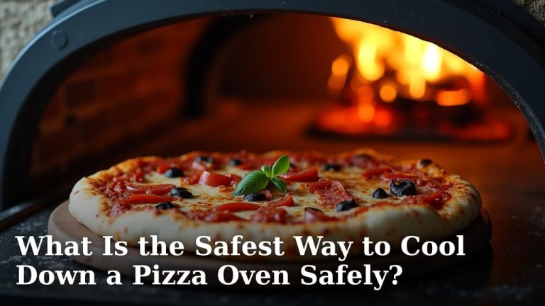 What Is the Safest Way to Cool Down a Pizza Oven Safely?