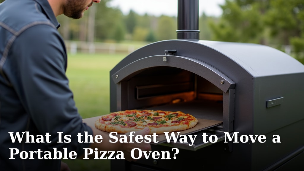 What Is the Safest Way to Move a Portable Pizza Oven?