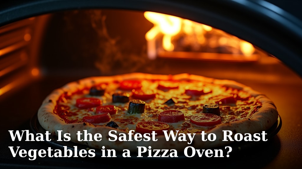 What Is the Safest Way to Roast Vegetables in a Pizza Oven?