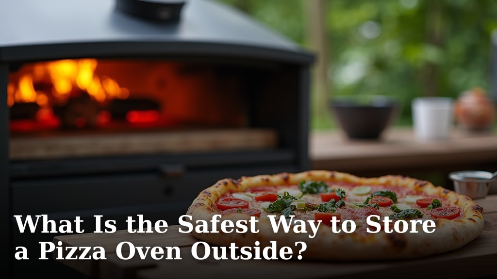What Is the Safest Way to Store a Pizza Oven Outside?