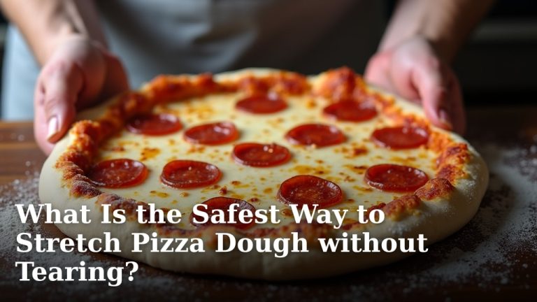 What Is the Safest Way to Stretch Pizza Dough without Tearing?