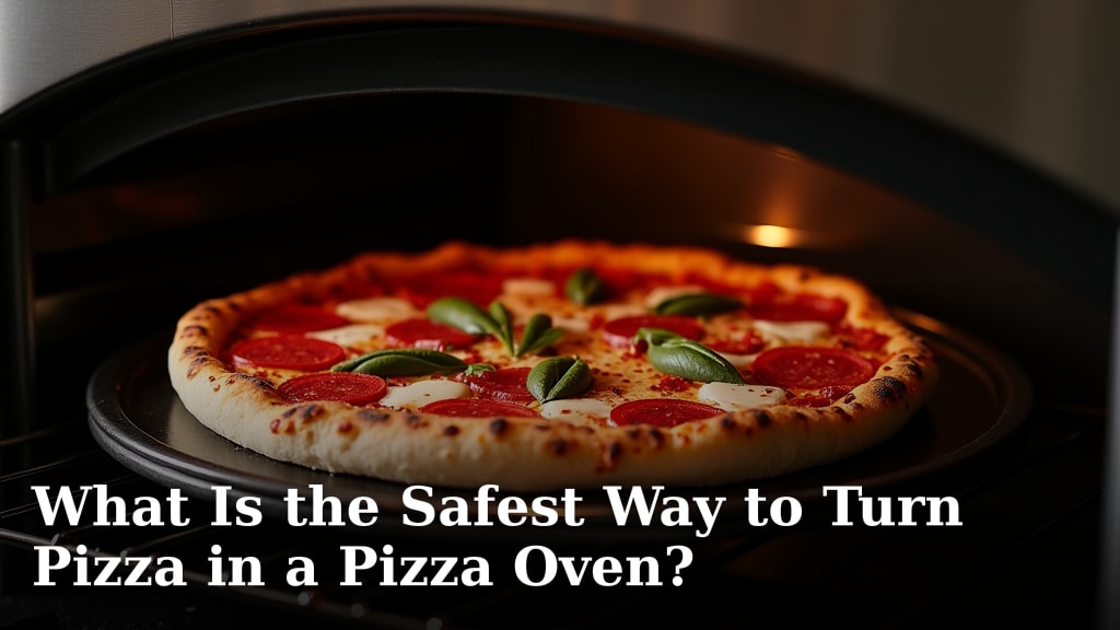 What Is the Safest Way to Turn Pizza in a Pizza Oven?