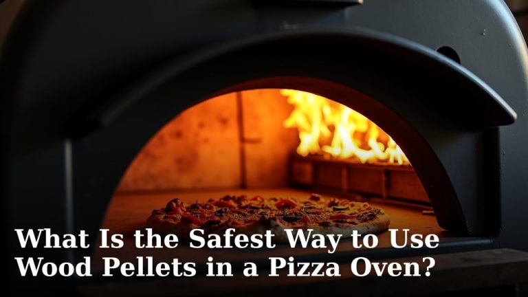 What Is the Safest Way to Use Wood Pellets in a Pizza Oven?