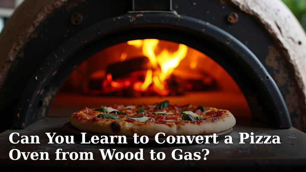 Can You Learn to Convert a Pizza Oven from Wood to Gas?