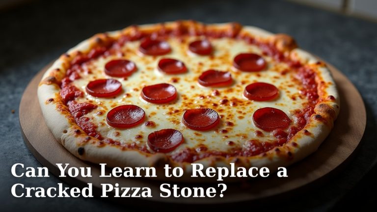 Can You Learn to Replace a Cracked Pizza Stone?