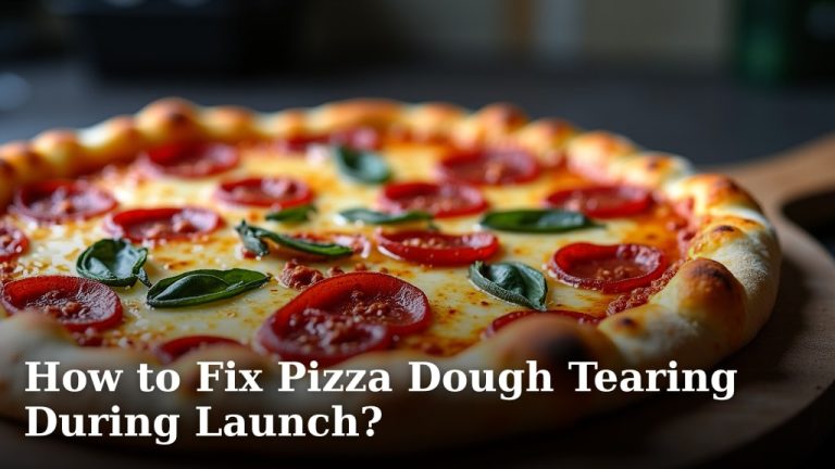 How to Fix Pizza Dough Tearing During Launch?