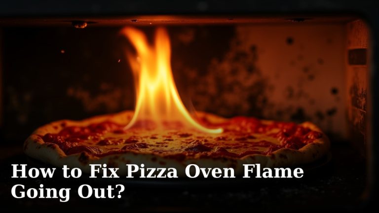 How to Fix Pizza Oven Flame Going Out?
