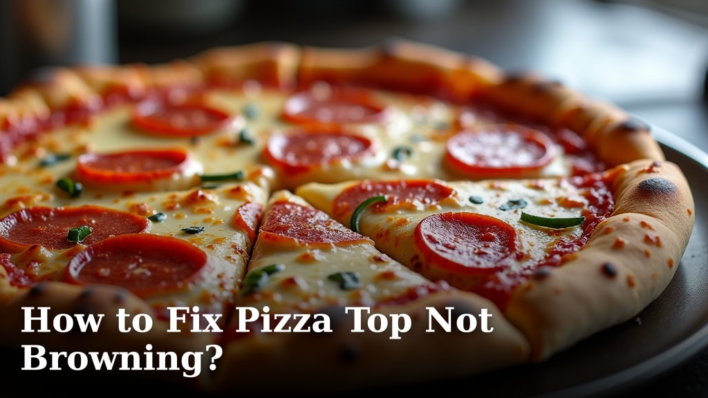 How to Fix Pizza Top Not Browning?
