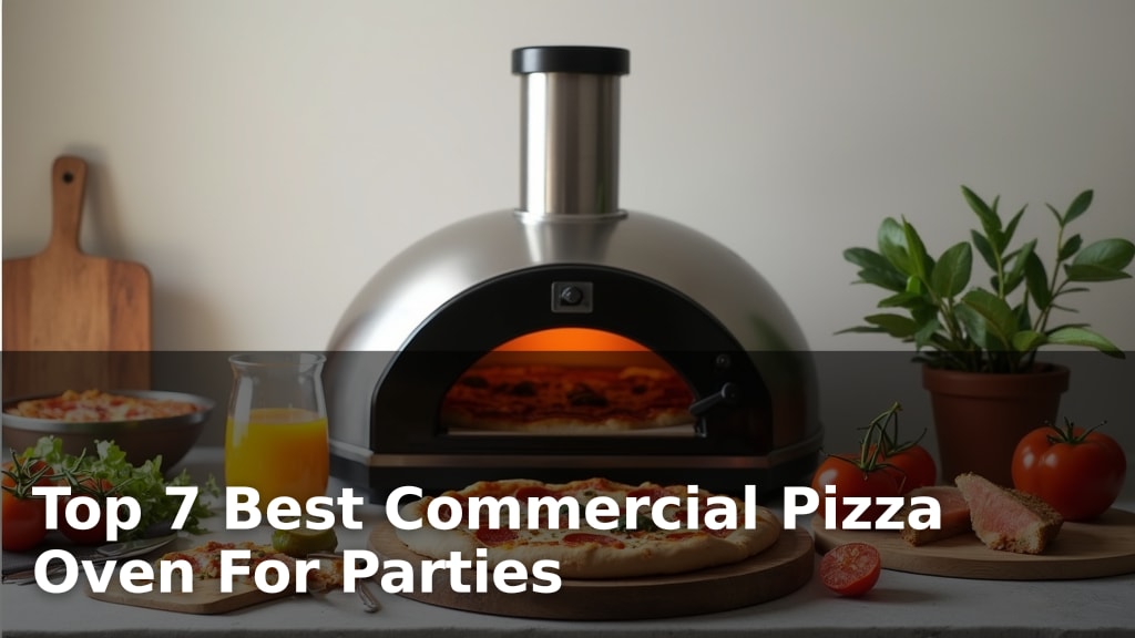 Top 7 Best Commercial Pizza Oven For Parties