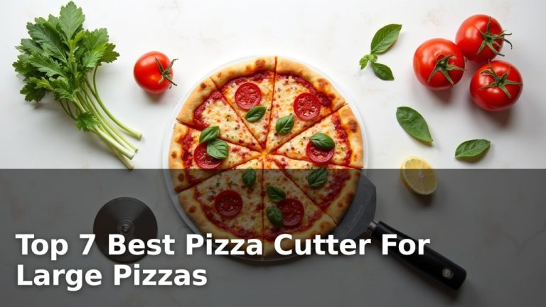Top 7 Best Pizza Cutter For Large Pizzas