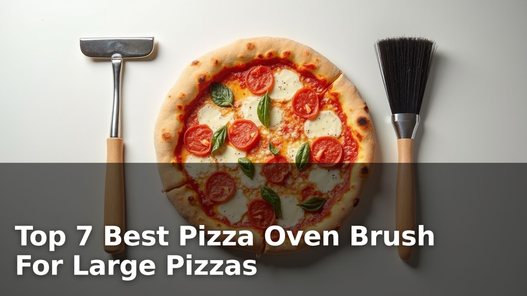 Top 7 Best Pizza Oven Brush For Large Pizzas