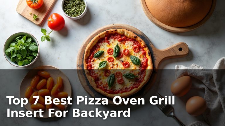Top 7 Best Pizza Oven Grill Insert For Backyard