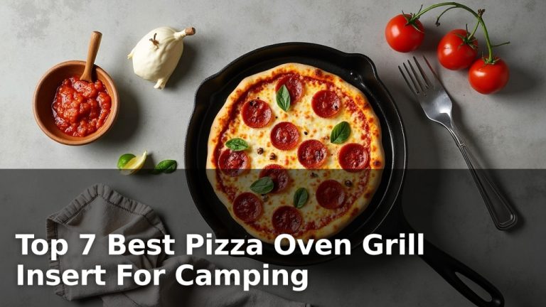 Top 7 Best Pizza Oven Grill Insert For Camping