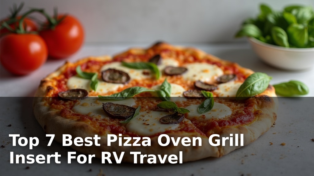 Top 7 Best Pizza Oven Grill Insert For RV Travel
