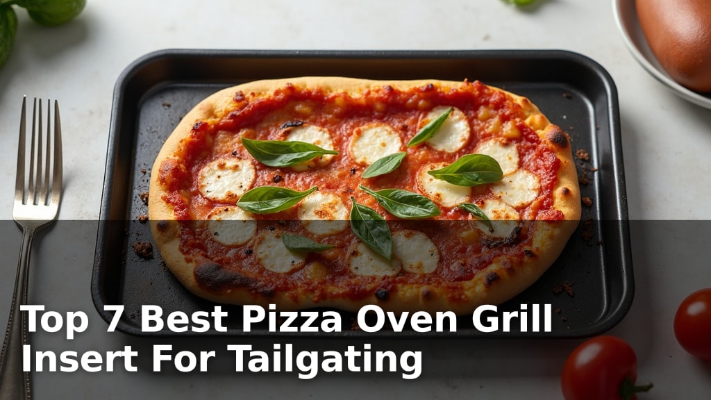 Top 7 Best Pizza Oven Grill Insert For Tailgating