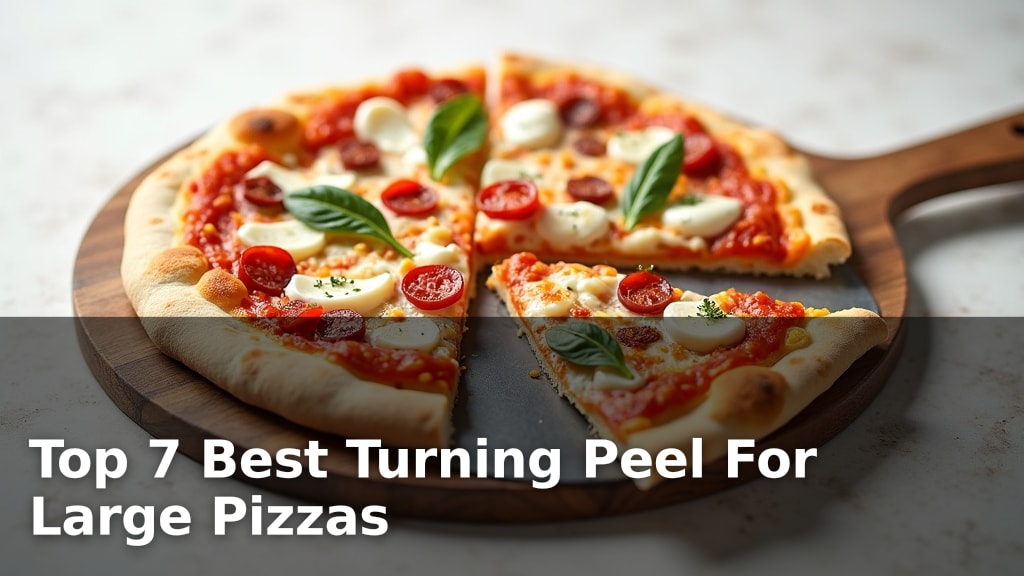 Top 7 Best Turning Peel For Large Pizzas