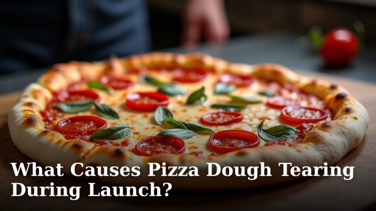 What Causes Pizza Dough Tearing During Launch?