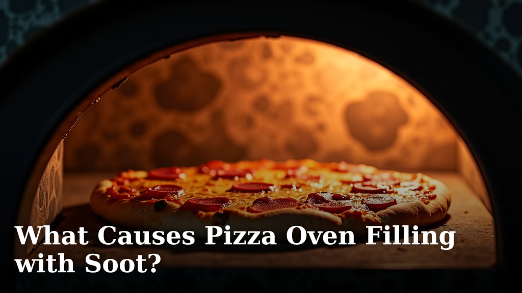 What Causes Pizza Oven Filling with Soot?