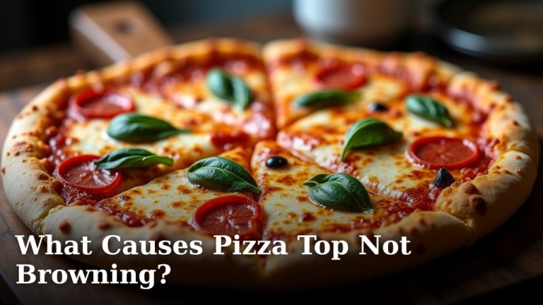 What Causes Pizza Top Not Browning?