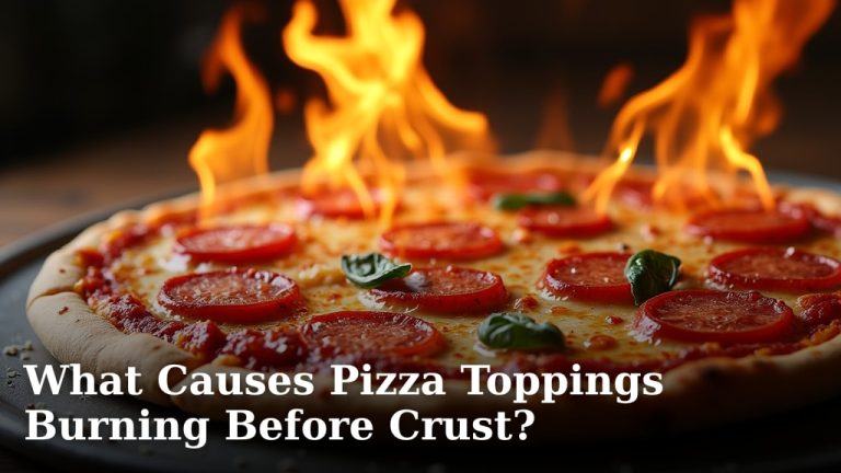 What Causes Pizza Toppings Burning Before Crust?