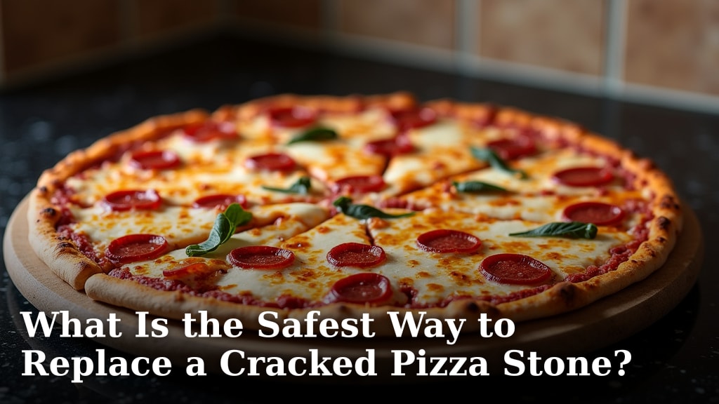 What Is the Safest Way to Replace a Cracked Pizza Stone?
