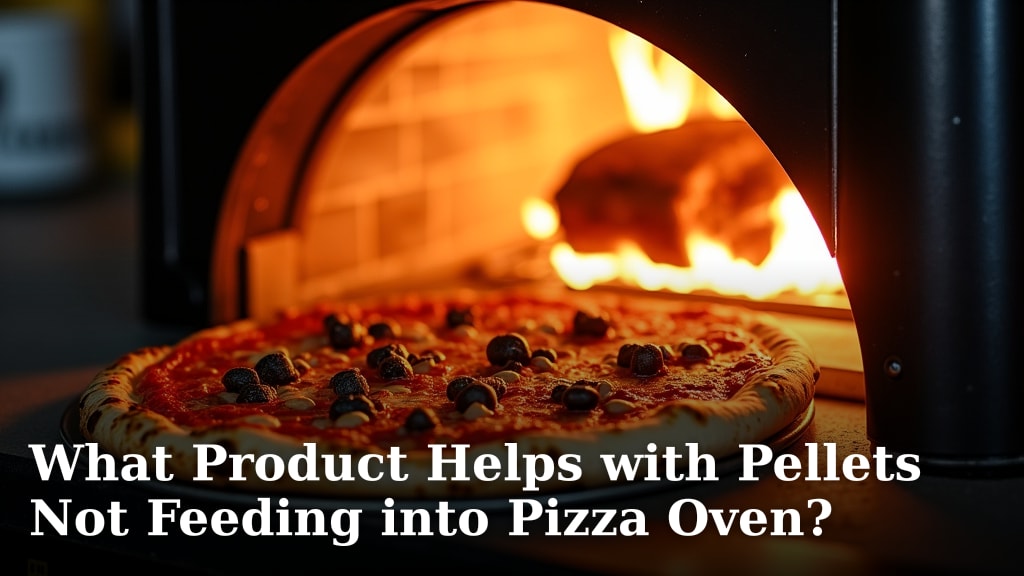 What Product Helps with Pellets Not Feeding into Pizza Oven?