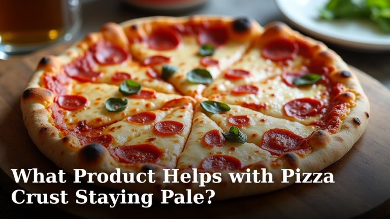 What Product Helps with Pizza Crust Staying Pale?