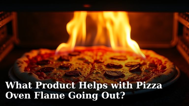 What Product Helps with Pizza Oven Flame Going Out?
