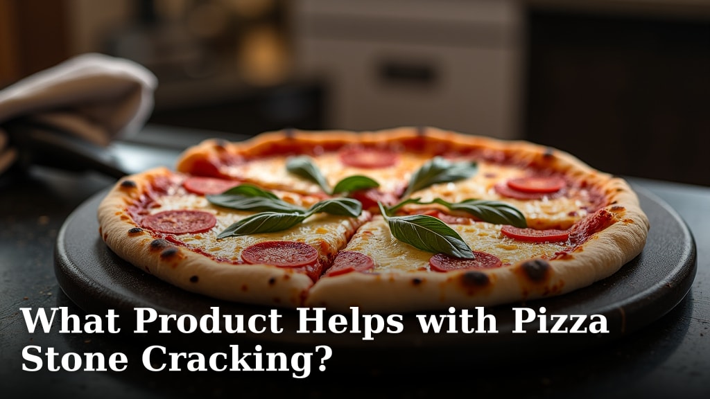 What Product Helps with Pizza Stone Cracking?