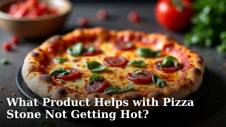 What Product Helps with Pizza Stone Not Getting Hot?