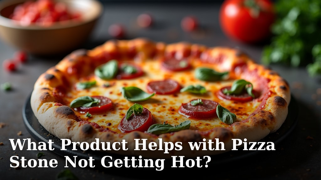 What Product Helps with Pizza Stone Not Getting Hot?