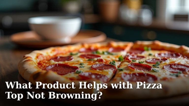 What Product Helps with Pizza Top Not Browning?